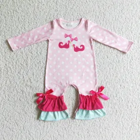 6 A30-16-2 baby clothes new born girl shoes romper