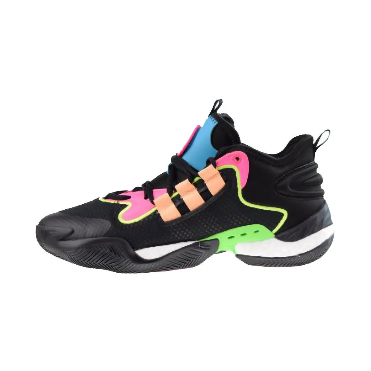 Adidas BYW Select Men's Shoes Core Black-Acid Orange-Lucid Pink