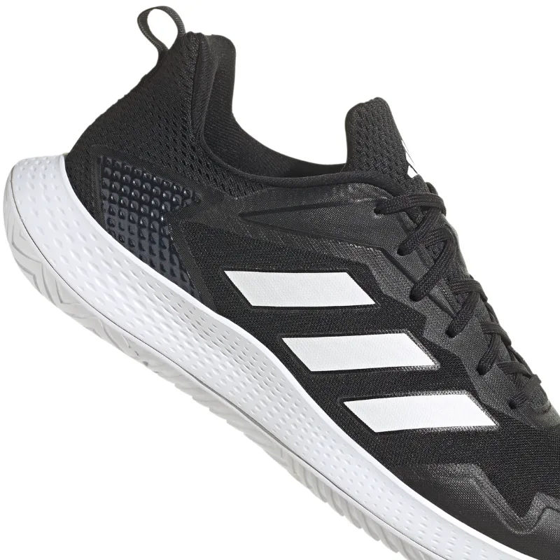 Adidas Defiant Speed Mens Tennis Shoes - Core Black / White / Grey Four