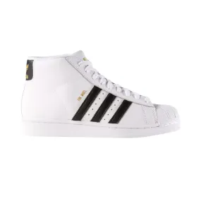 Adidas GS (Grade School) Pro Model Cloud White/Core Black/Gold Foil