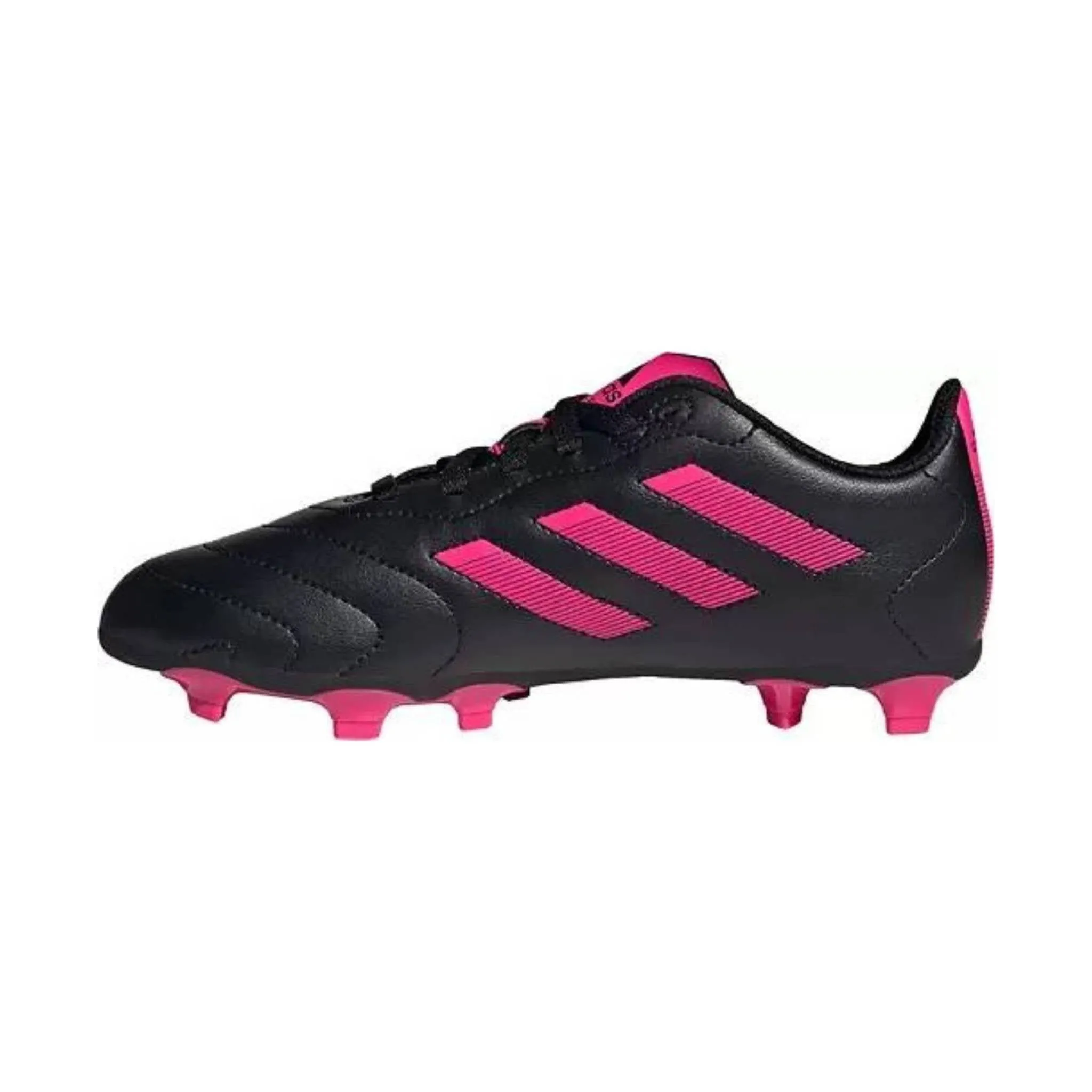 Adidas Kids' Goletto VIII FG Soccer Cleats - Black/Pink