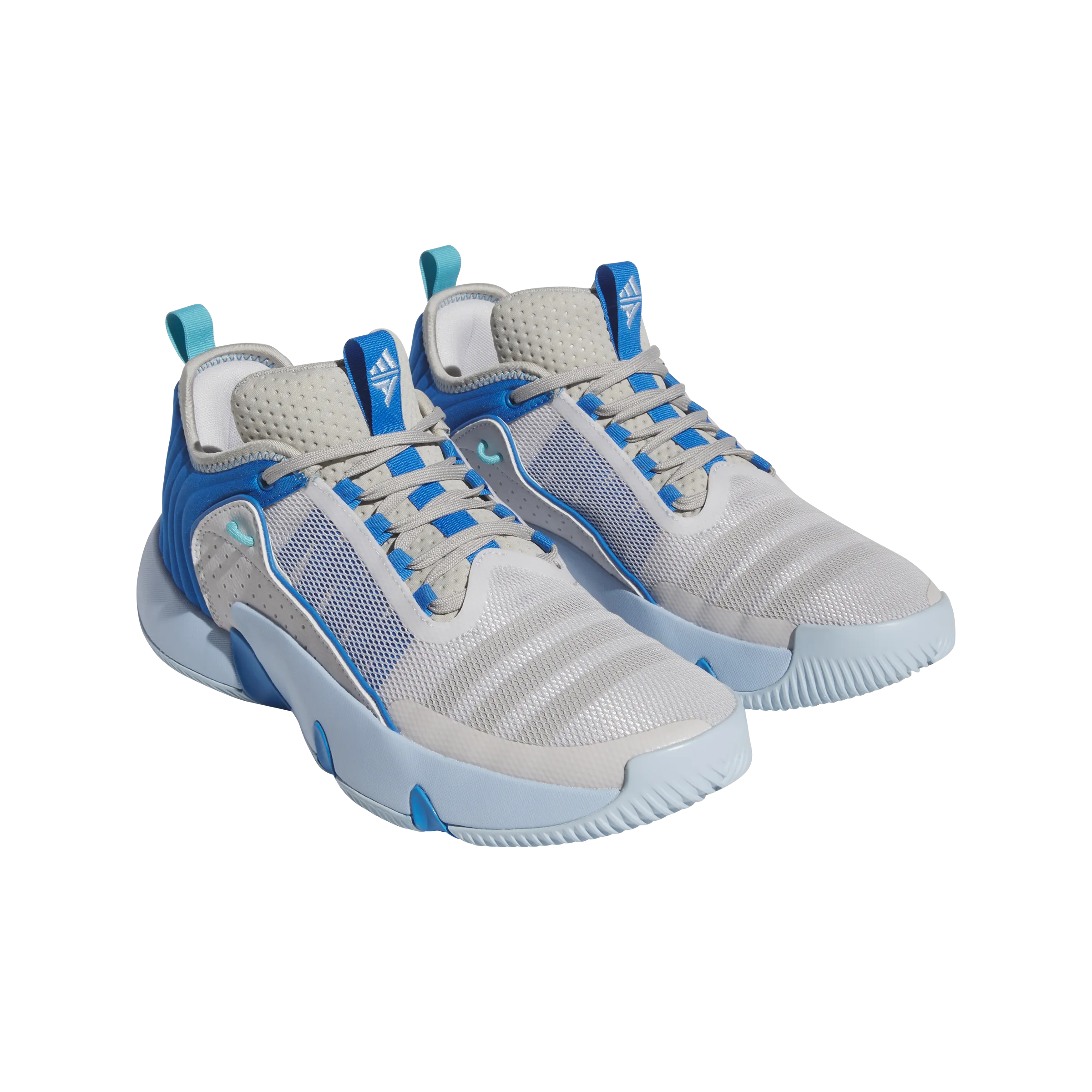 Adidas Mens Trae Unlimited Basketball Shoes - Grey/Grey/Blue