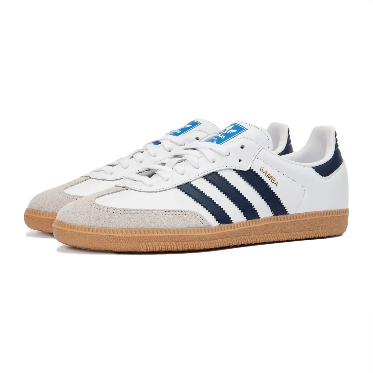 Adidas Samba OG White/Indigo