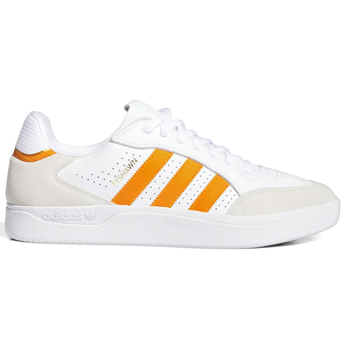 Adidas - Tyshawn Low Shoes White/White/Gold