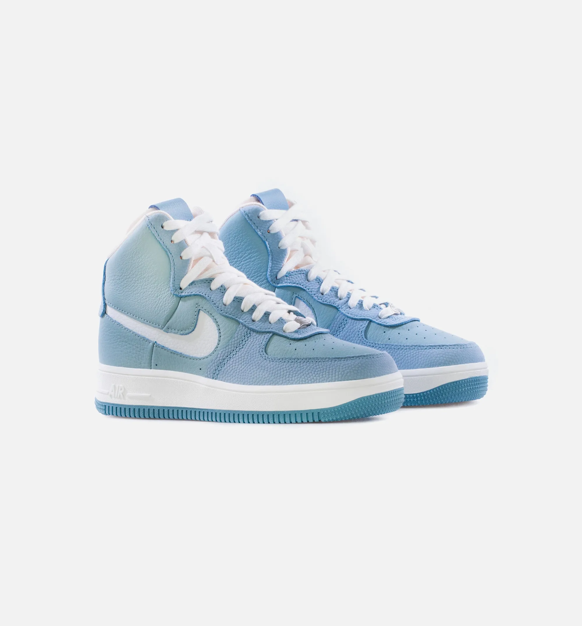 Air Force 1 Sculpt Worn Blue Womens Basketball Shoe - Blue/White/Gray