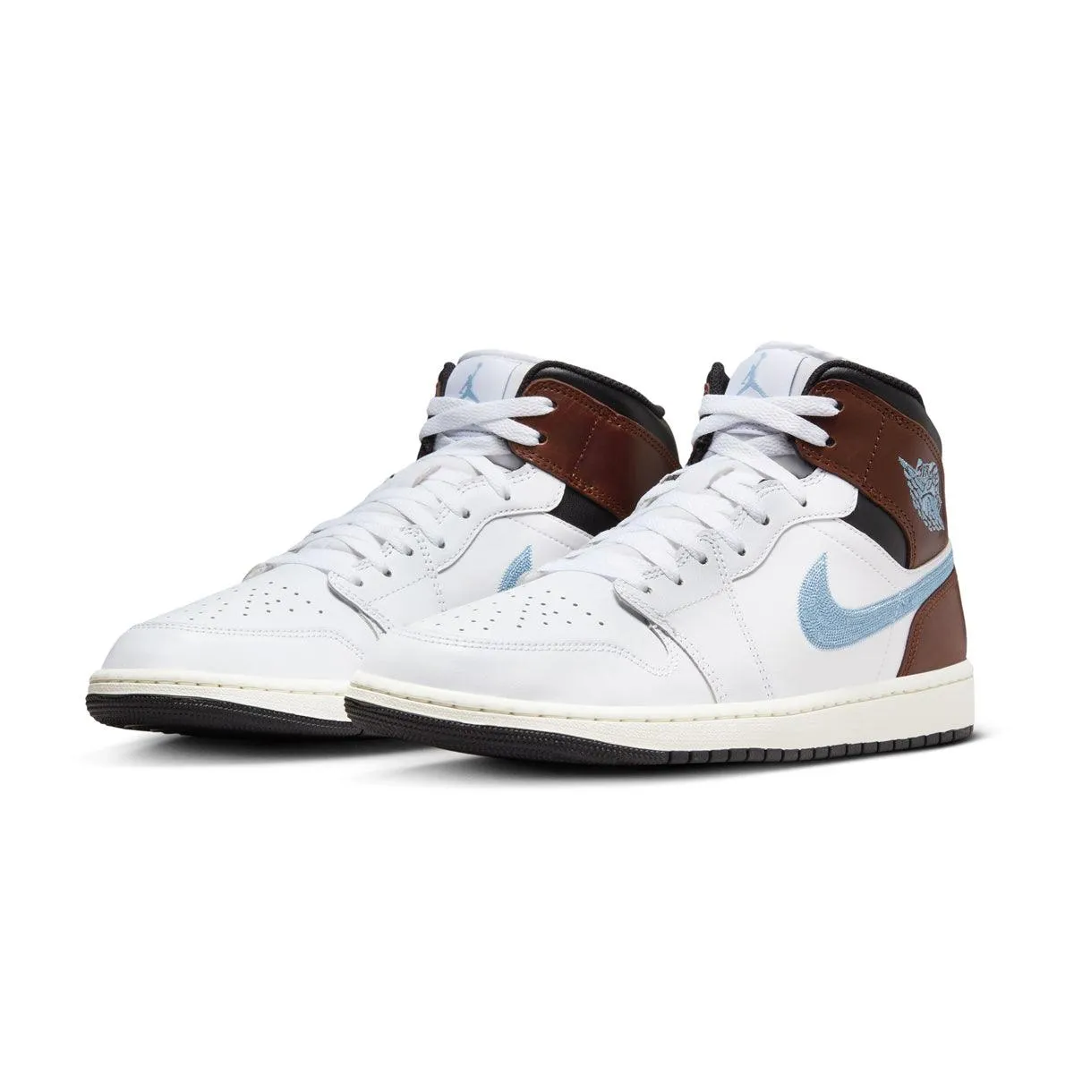 Air Jordan 1 Mid SE 'Brown Blue Grey'