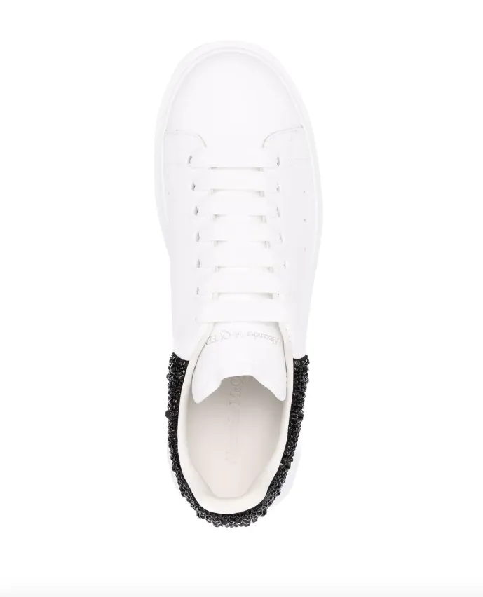 Alexander McQueen Oversized crystal-embellished sneakers