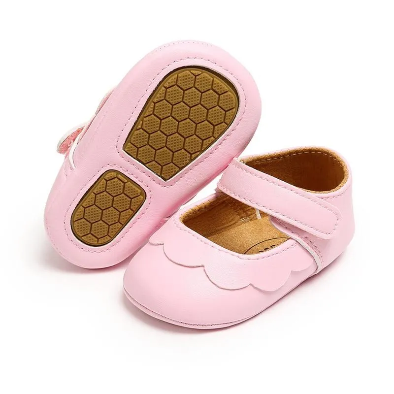 Anti-slip baby moccasins