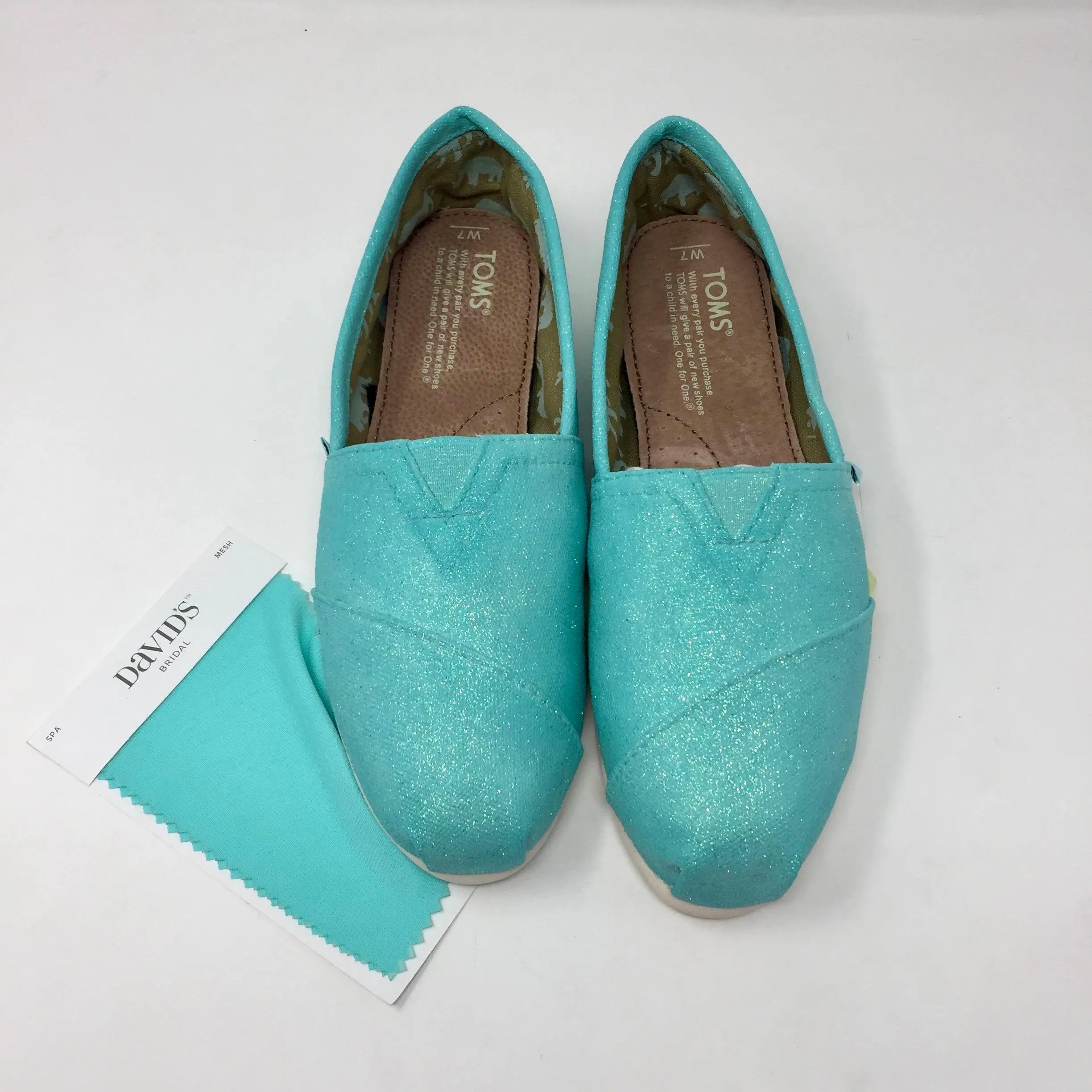 Aqua Glitter Shoes