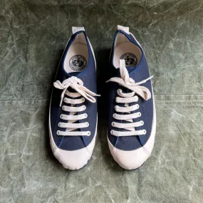 ARCHIVE SALE - MARINE TYPE 2 LACE UP SAMPLE, NAVY/ECRU