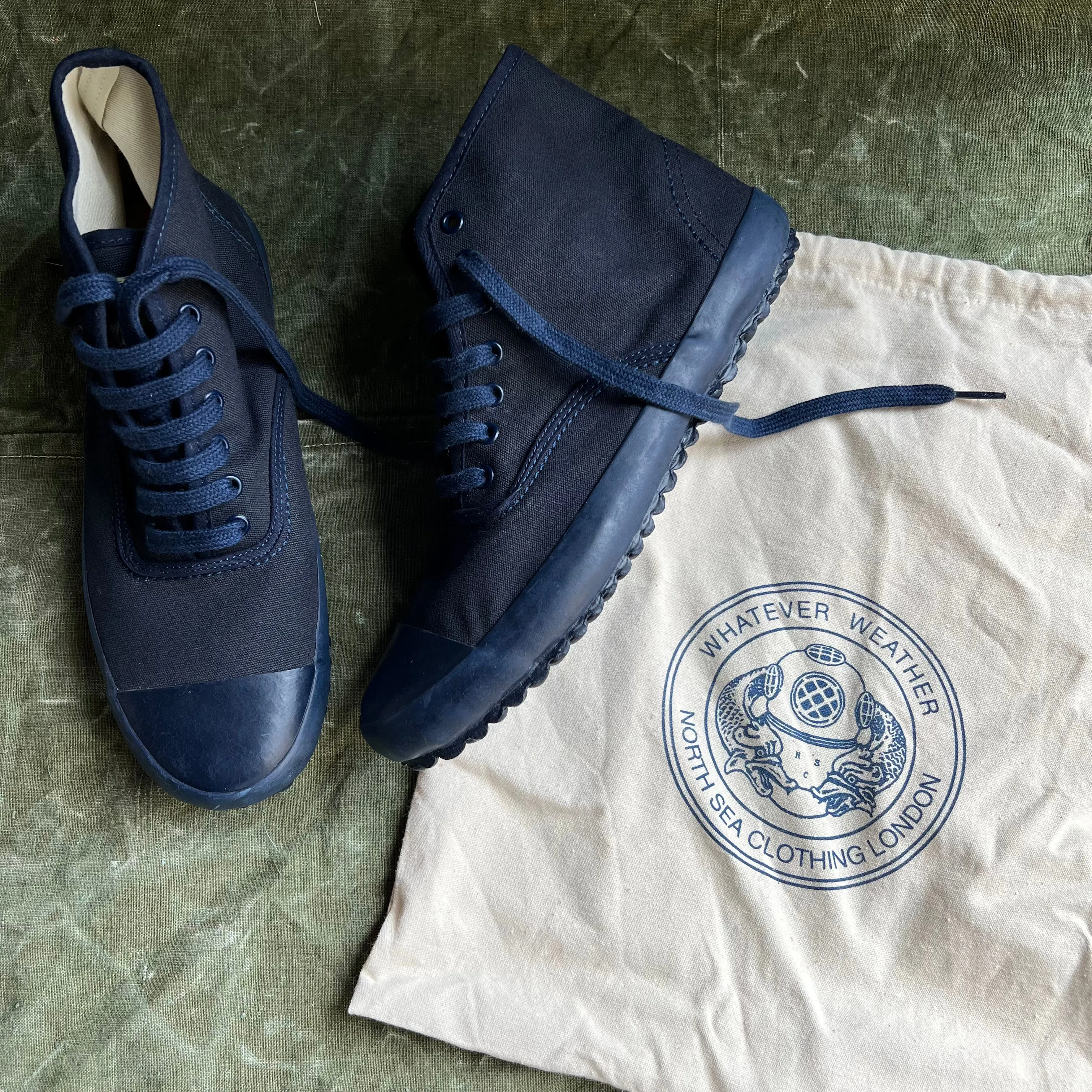 ARCHIVE SALE - MK 1 HI TOP, NAVY/NAVY