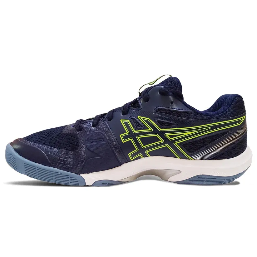 Asics Gel Blade 8 Badminton Shoe | Midnight/Hazard Green