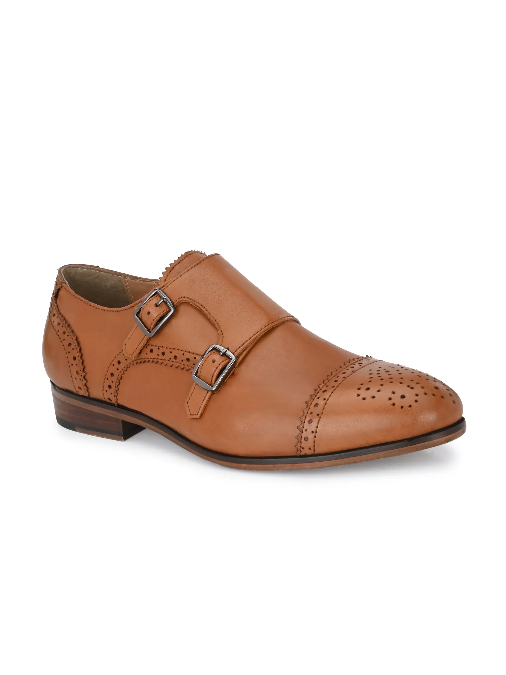 Azga Tan Monk Shoes