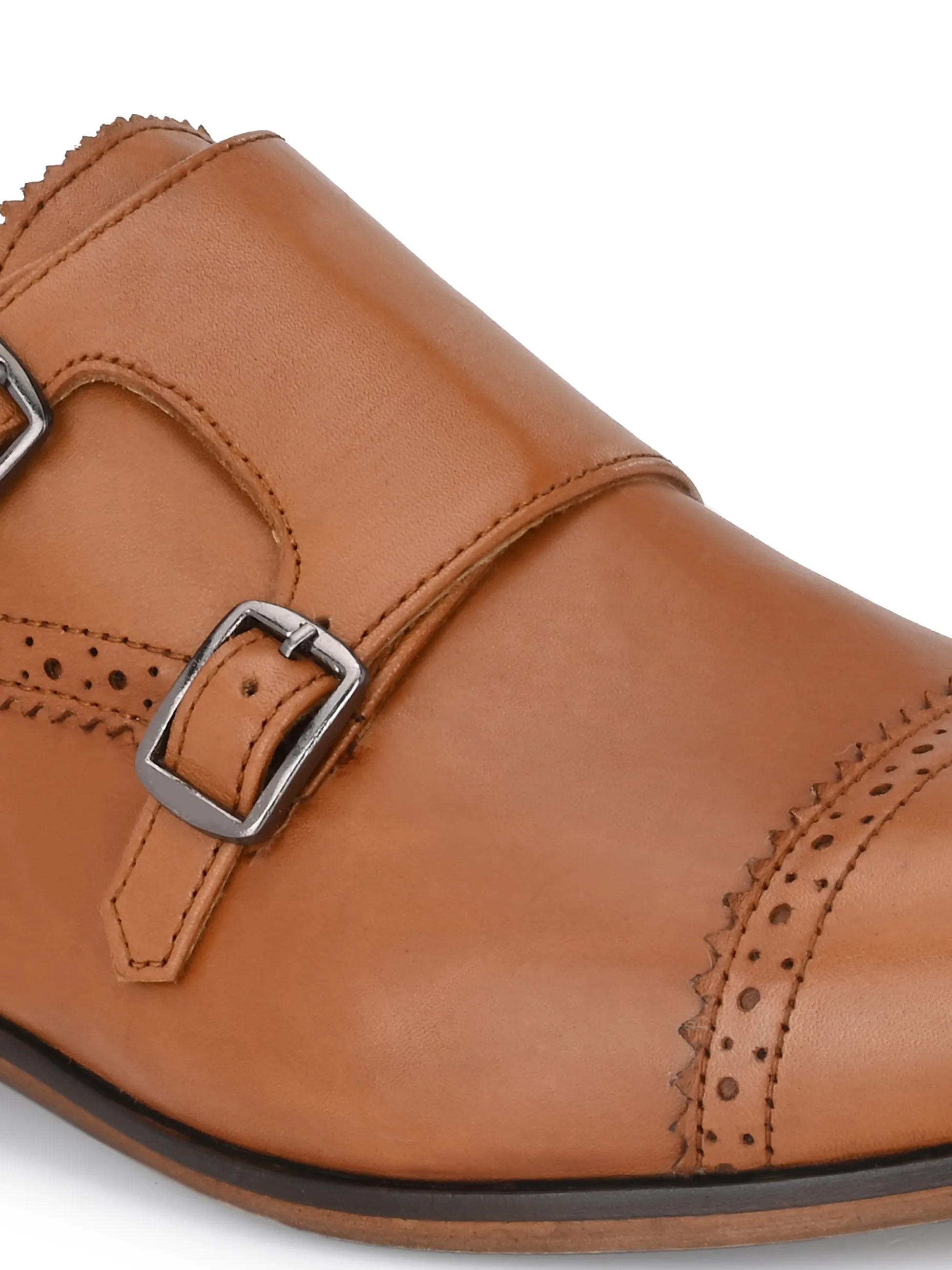 Azga Tan Monk Shoes