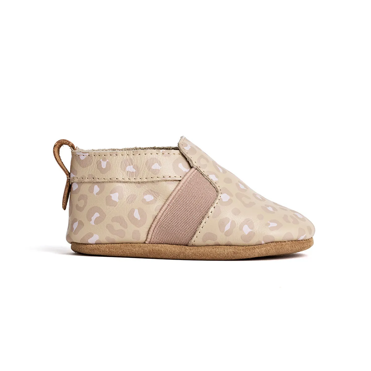 Baby Slip On Shoes - Blush Leopard