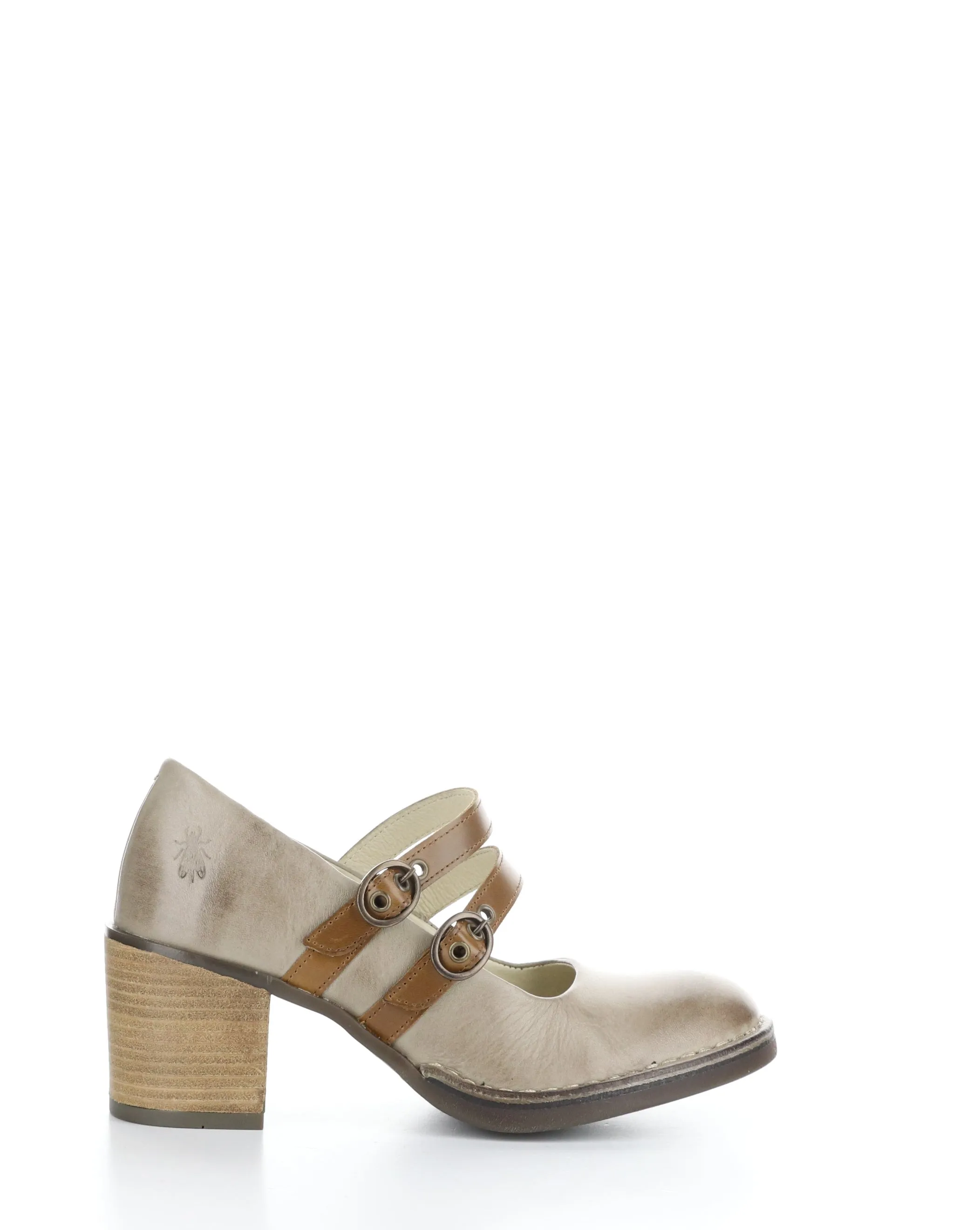 BALY106FLY 000 TAUPE/CAMEL Round Toe Shoes