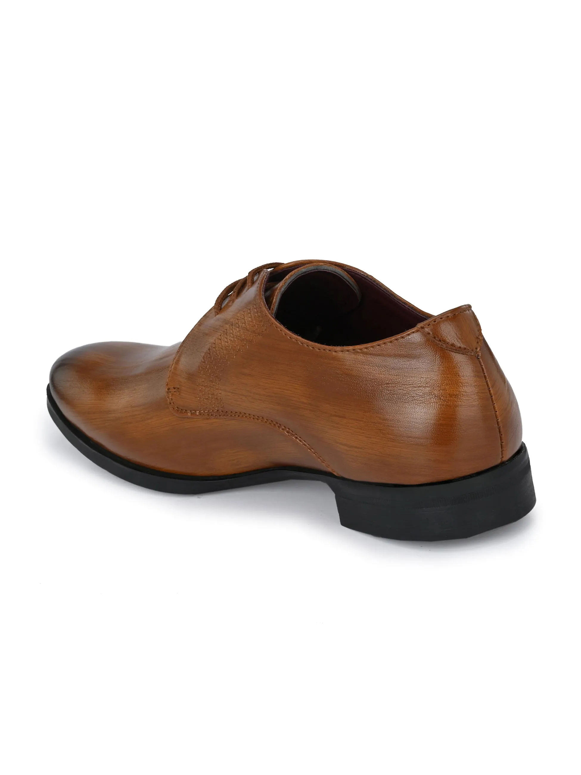 Barrel Tan Derby Shoes