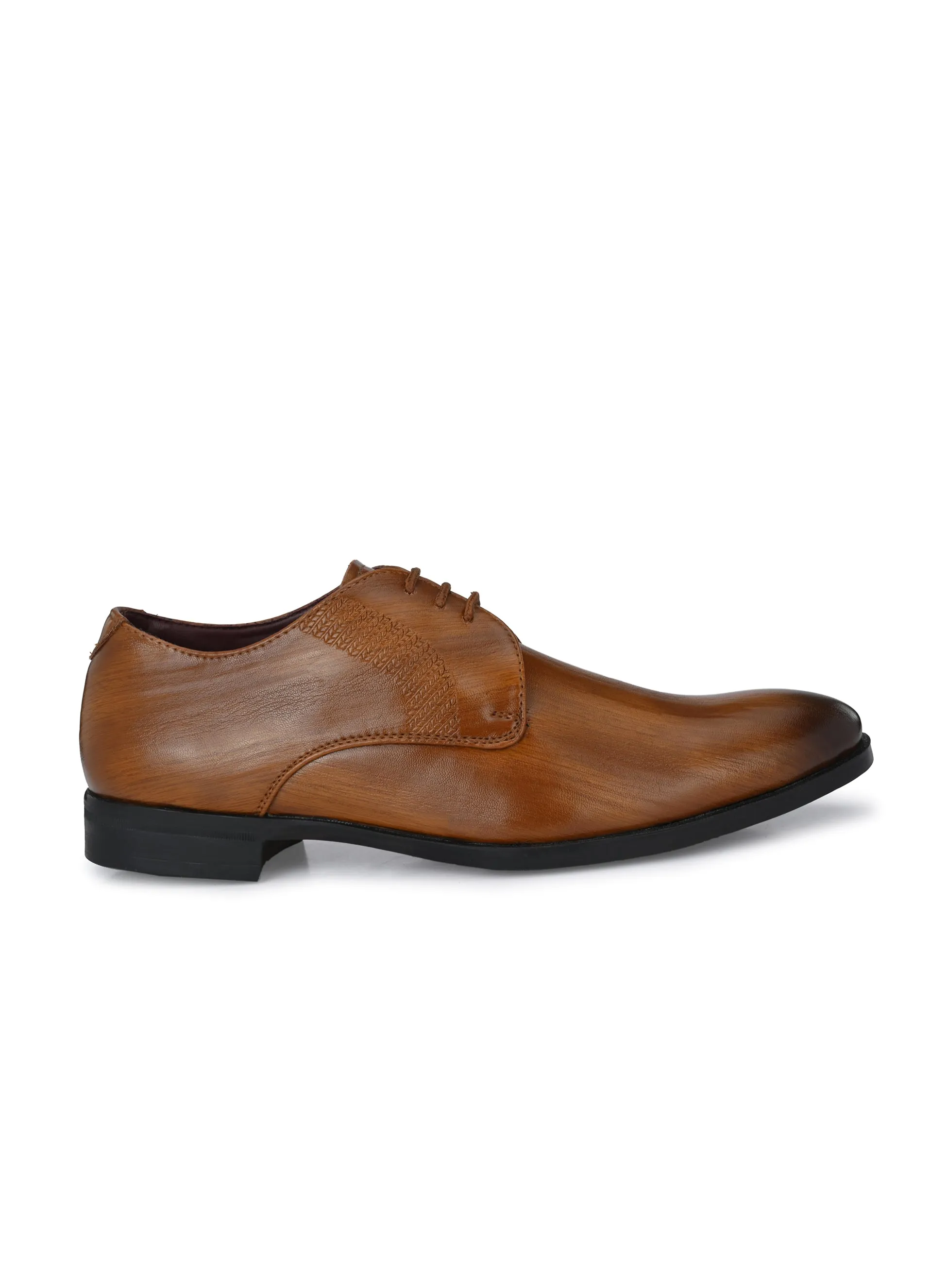 Barrel Tan Derby Shoes