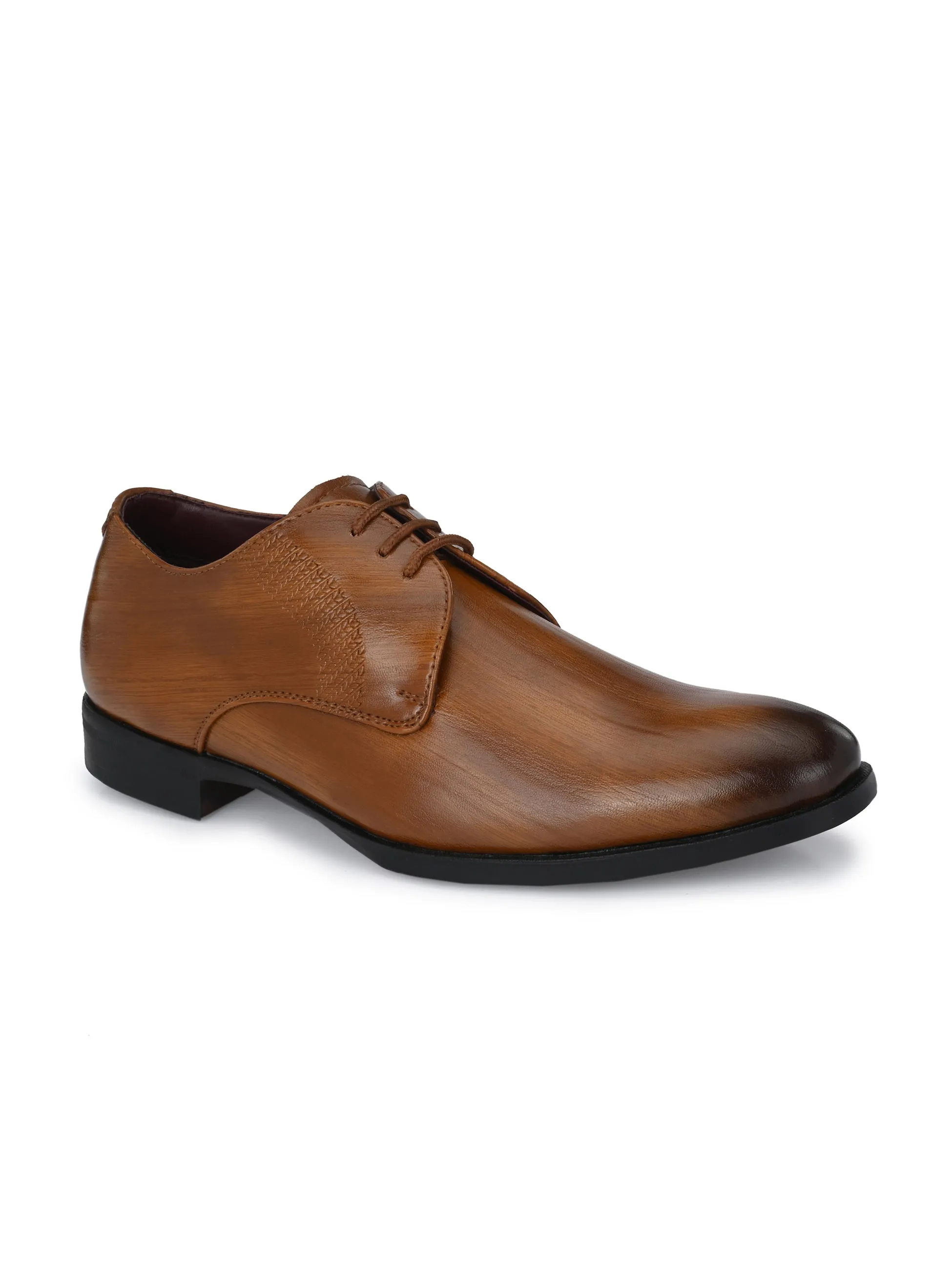 Barrel Tan Derby Shoes