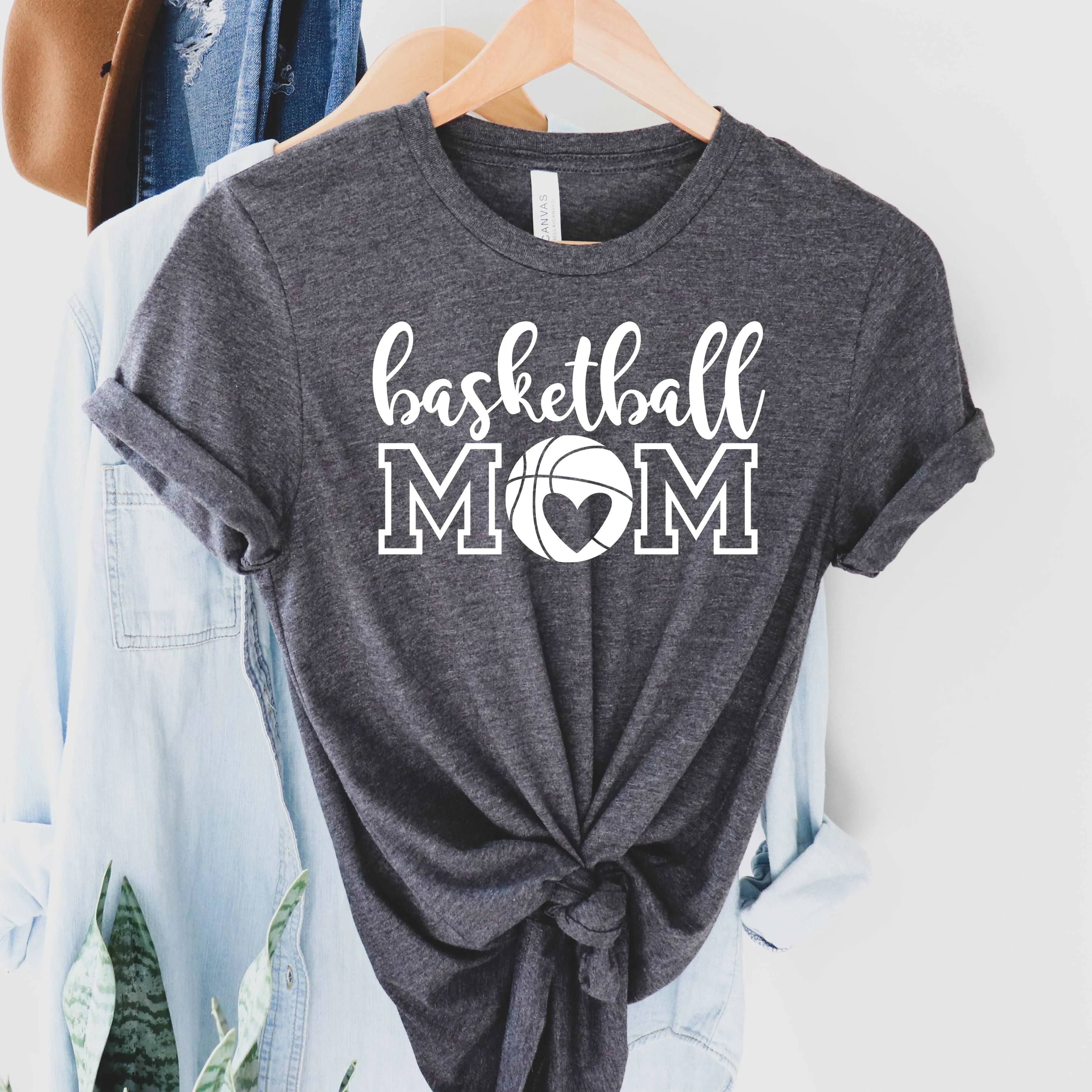 Basketball Mom Shirt - choose your color