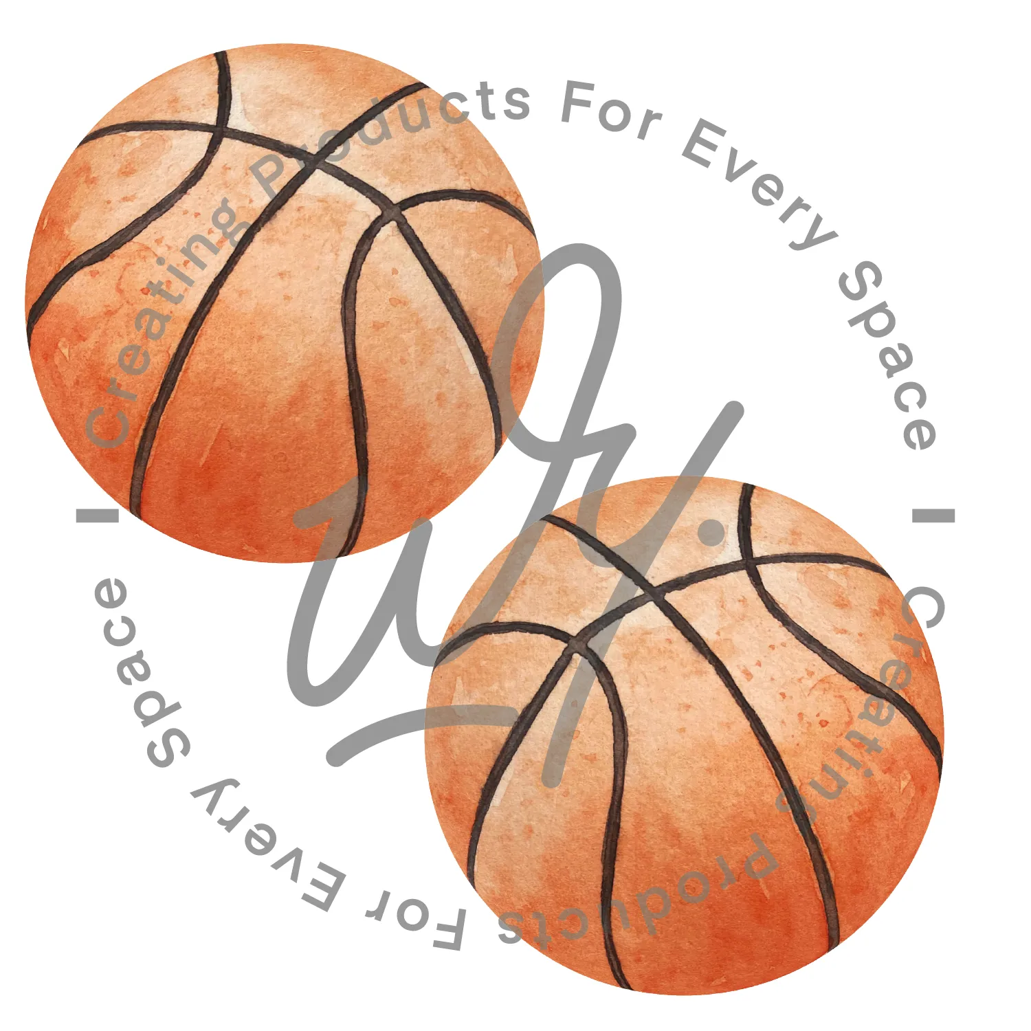 Basketball Wall Decal Set