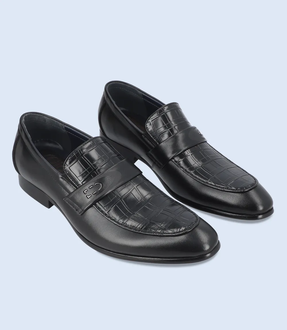 BM4127-BLACK-Men Slip On