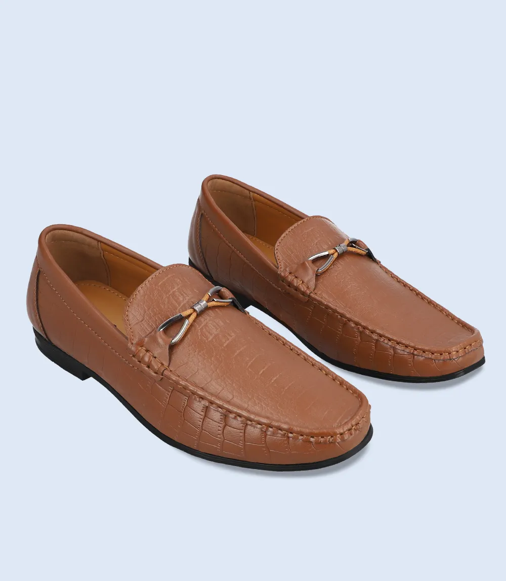 BM4252-TAN-Men Loafers