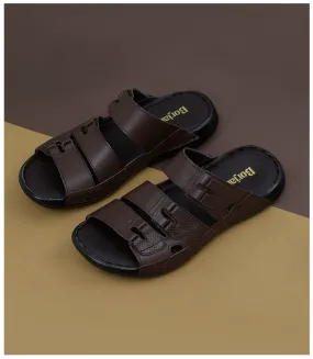 BM4635-CHOCO-Men Slipper