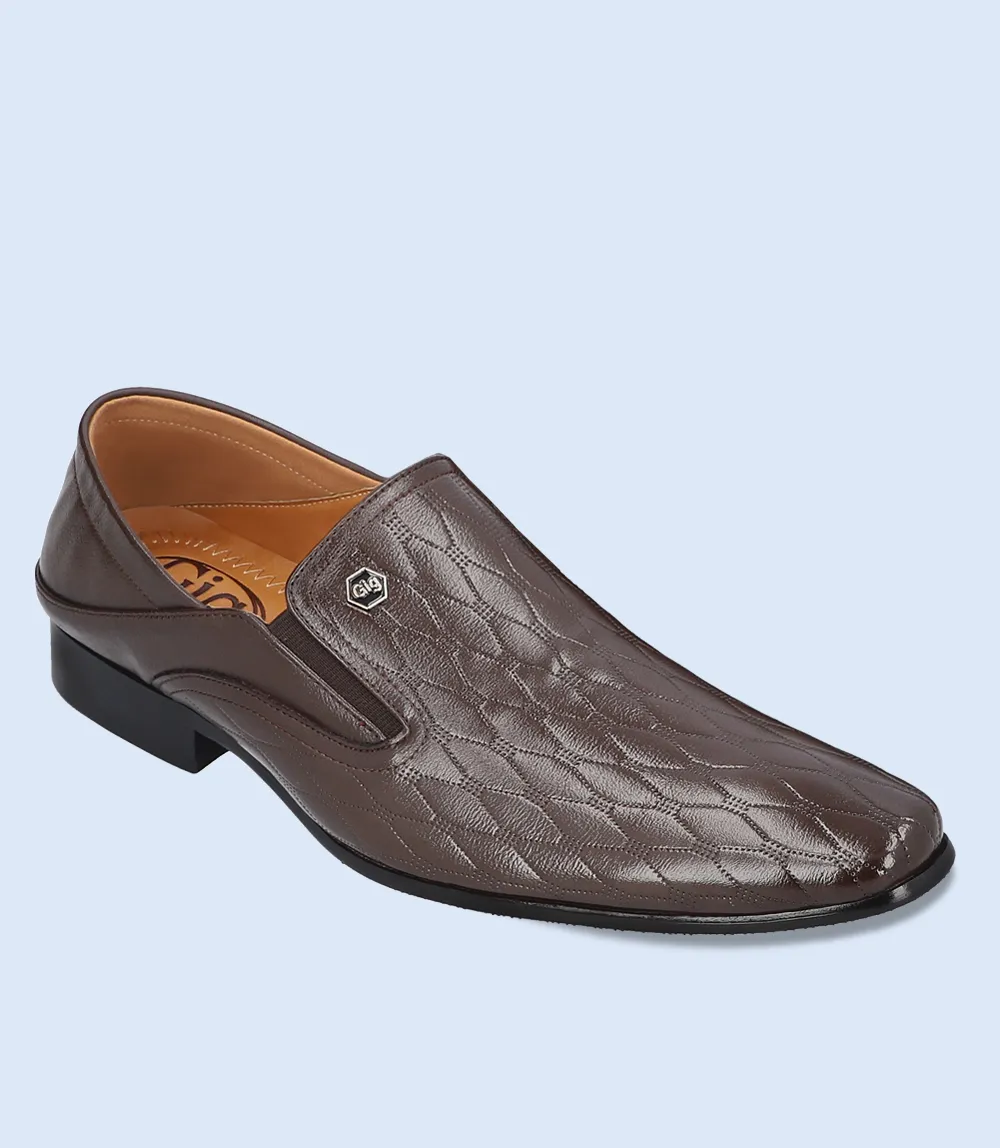 BM5056-CHOCO-Men Formal Slip-on's