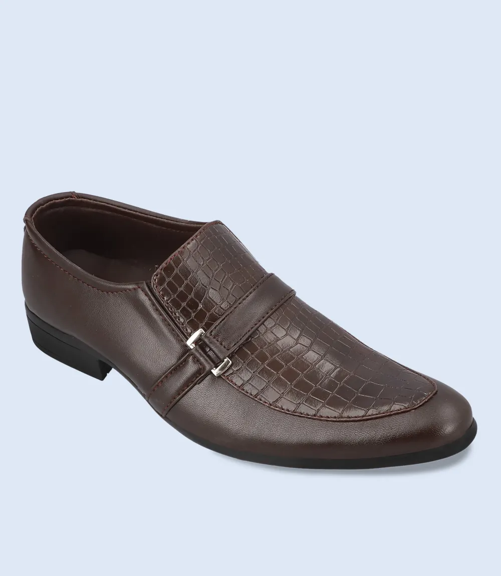 BM5121-DARKBROWN-Men Formal Slip-on's