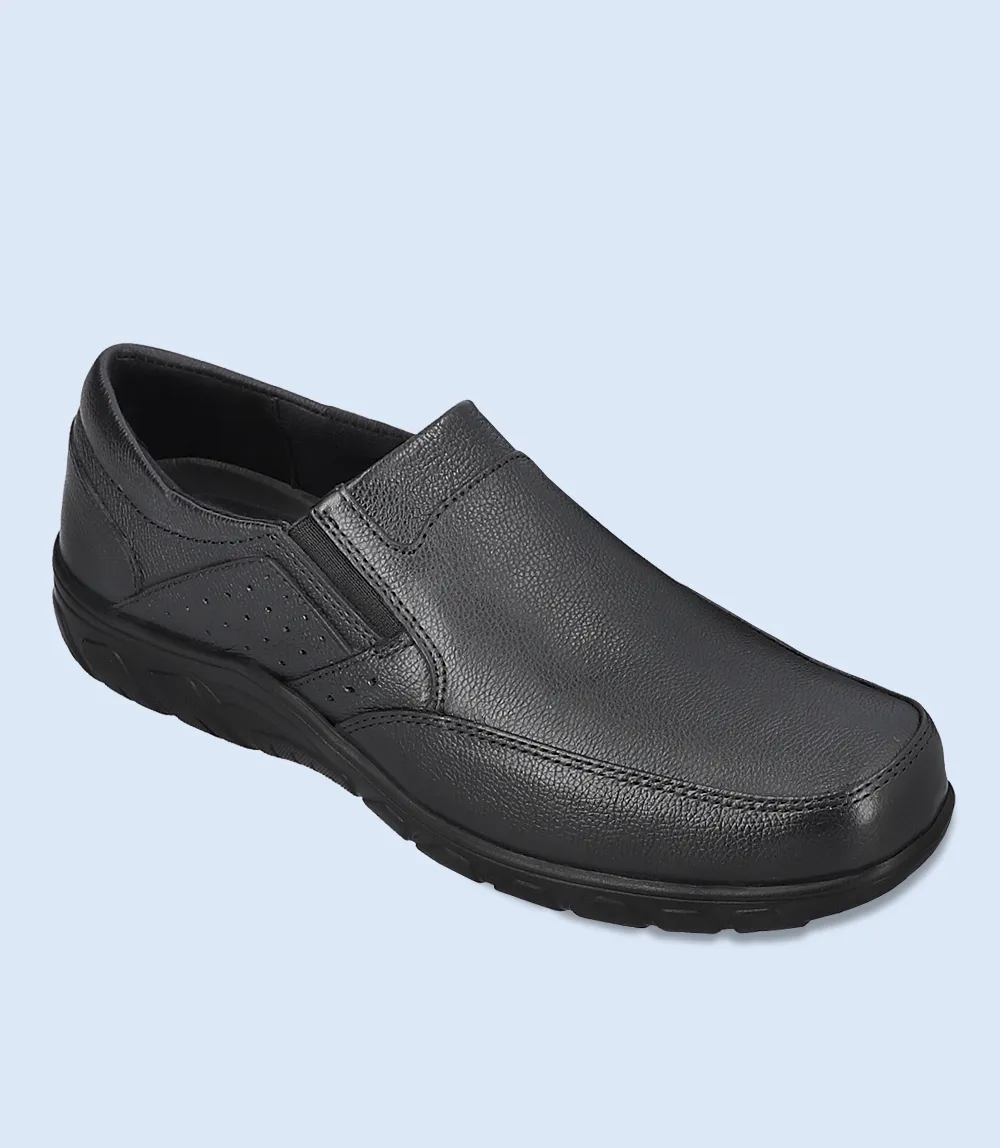 BM5198-BLACK-Men Comfort Life Style Shoes