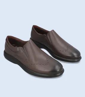 BM5231-BROWN-Men Comfort Life Style Shoes