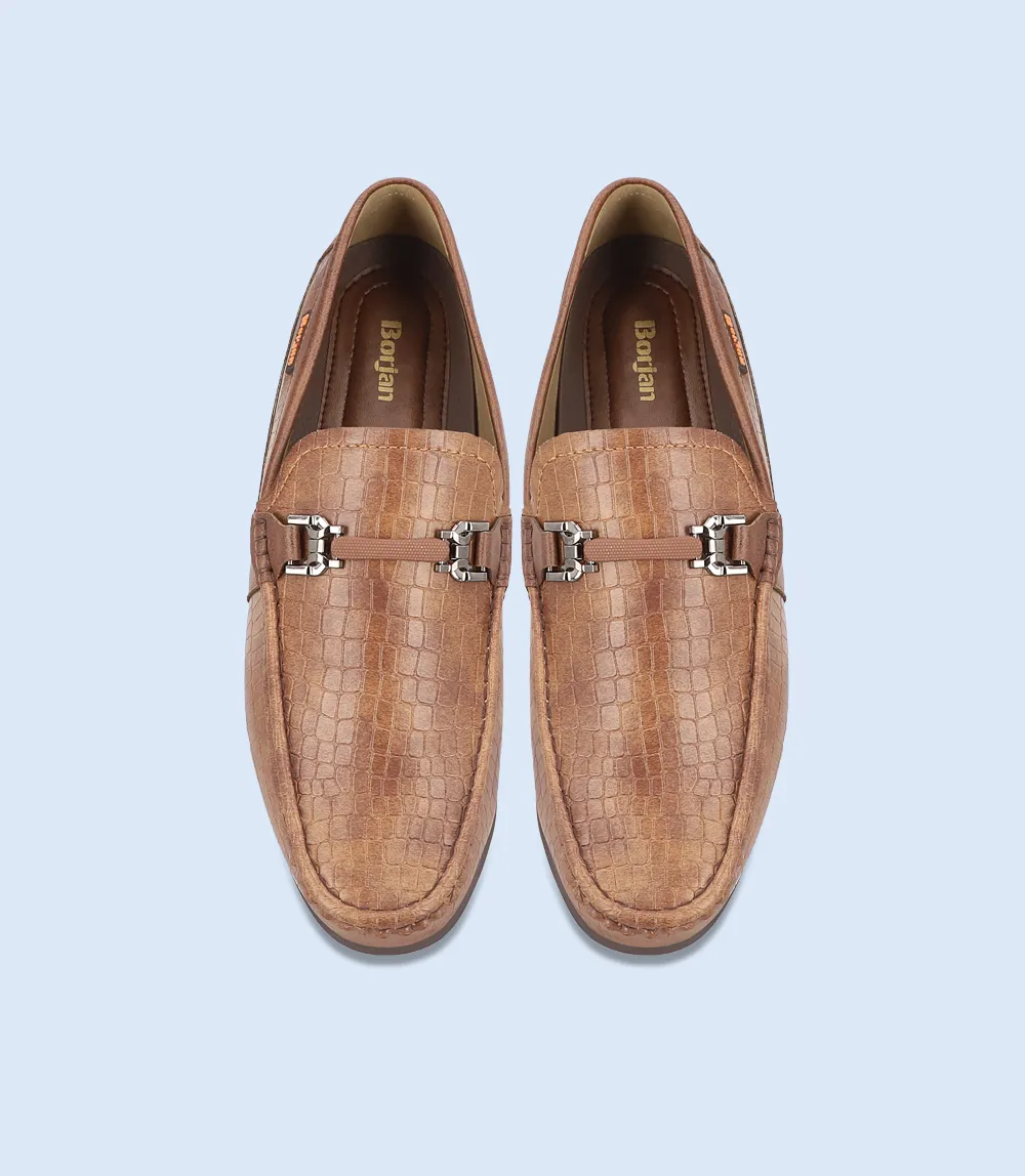 BM5246-TAN-Men Loafers