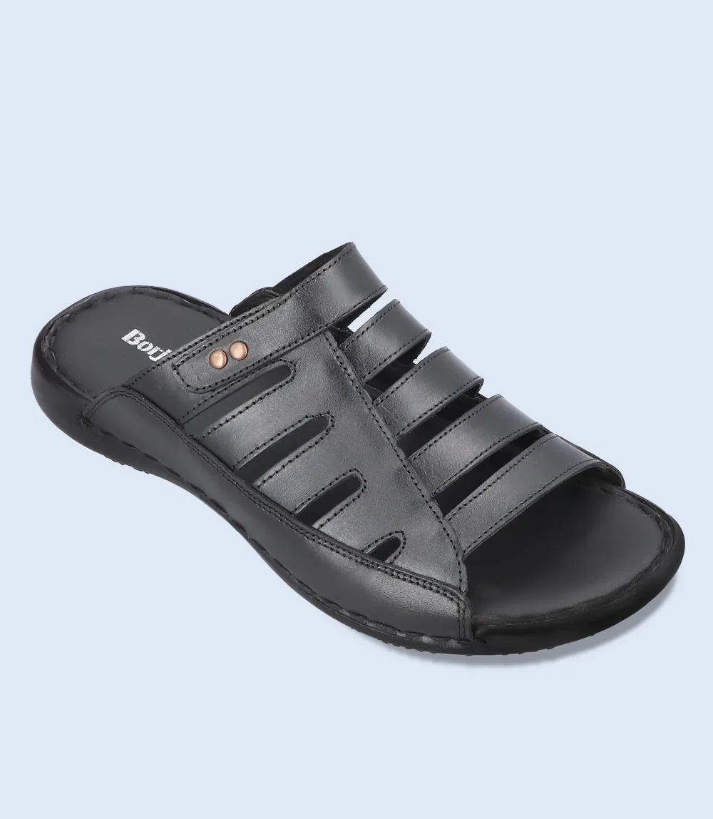 BM5669-BLACK-Men Slipper