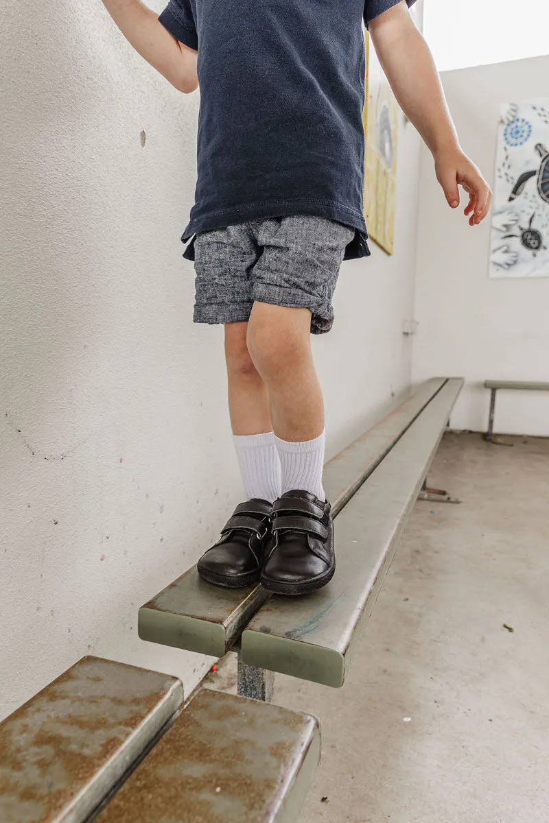 Bprimal Kids - Classic - Blackout (Vegan) School Shoes