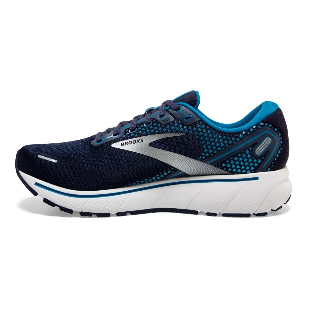 'Brooks' Men's Ghost 14 - Navy / Stellar / White