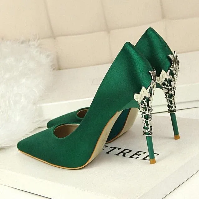 Chicchi Pointed Heel Pumps Shoes