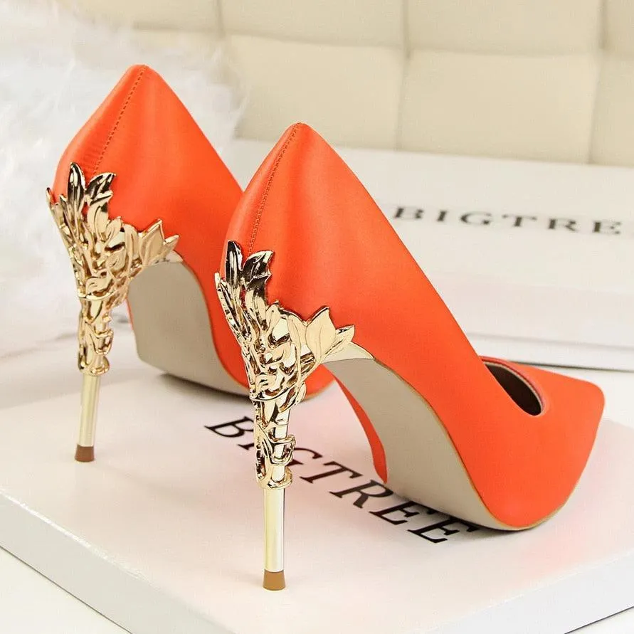 Chicchi Pointed Heel Pumps Shoes