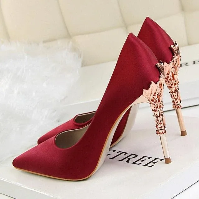 Chicchi Pointed Heel Pumps Shoes