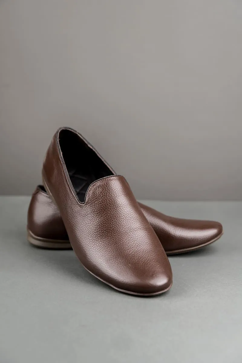 Classic Chocolate Leather Shoes