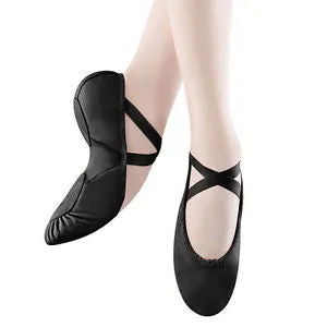 CLEARANCE - Bloch Adult Prolite II Hybrid Split-Sole Leather Ballet Shoes - S0203L - Size 2.5