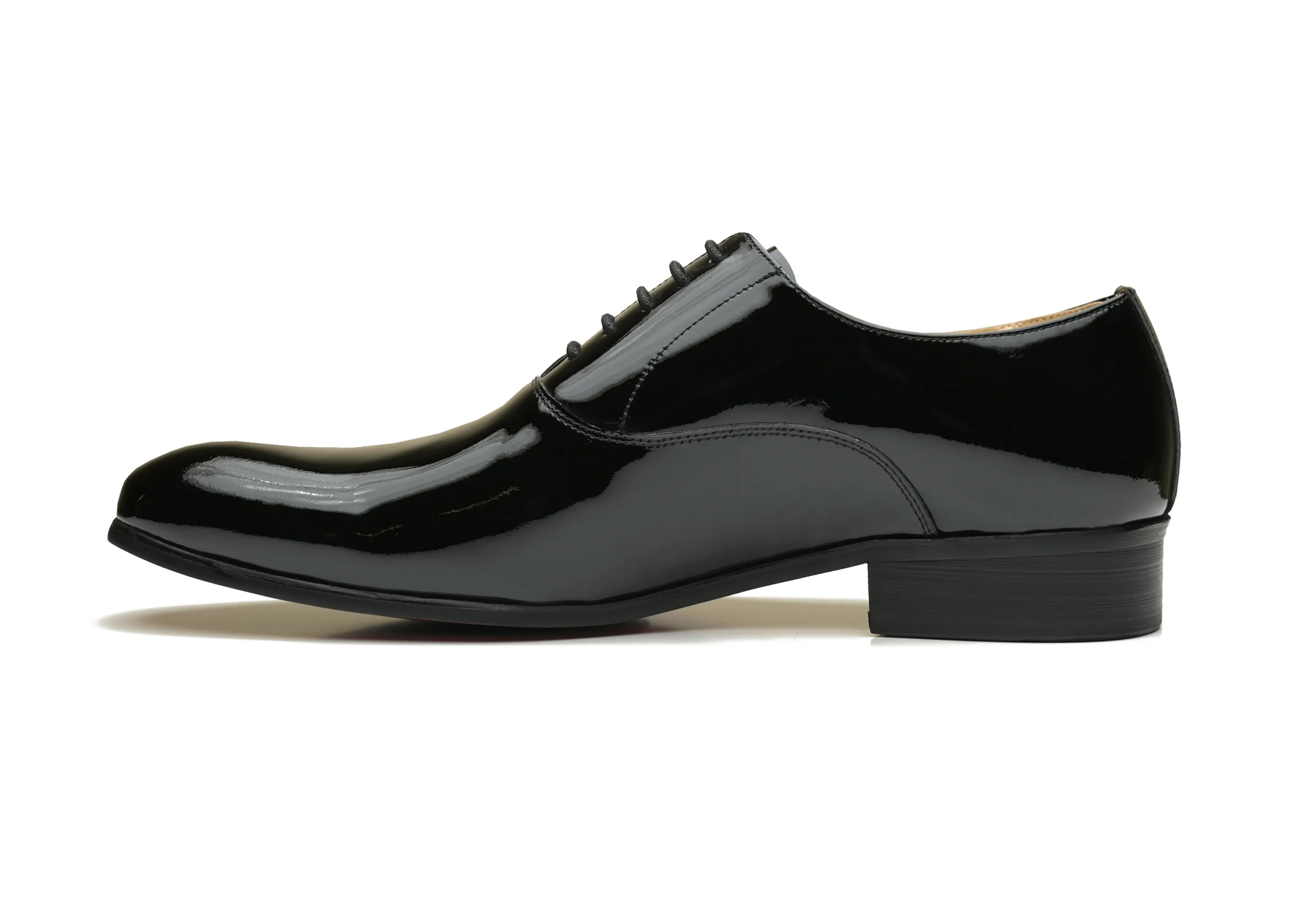 DARSH | Black Patent Leather Oxfords