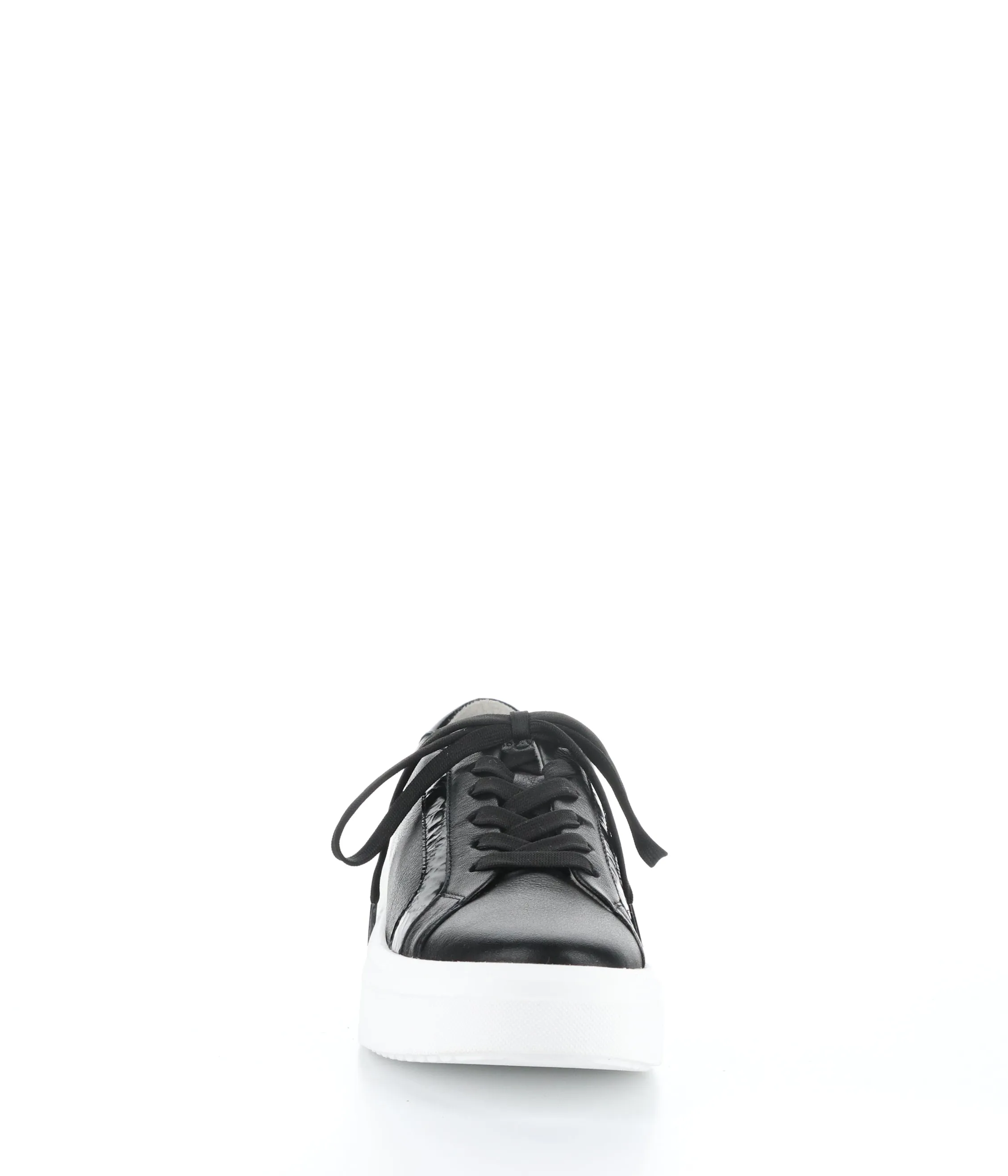 FLAVIA Black Lace-up Shoes