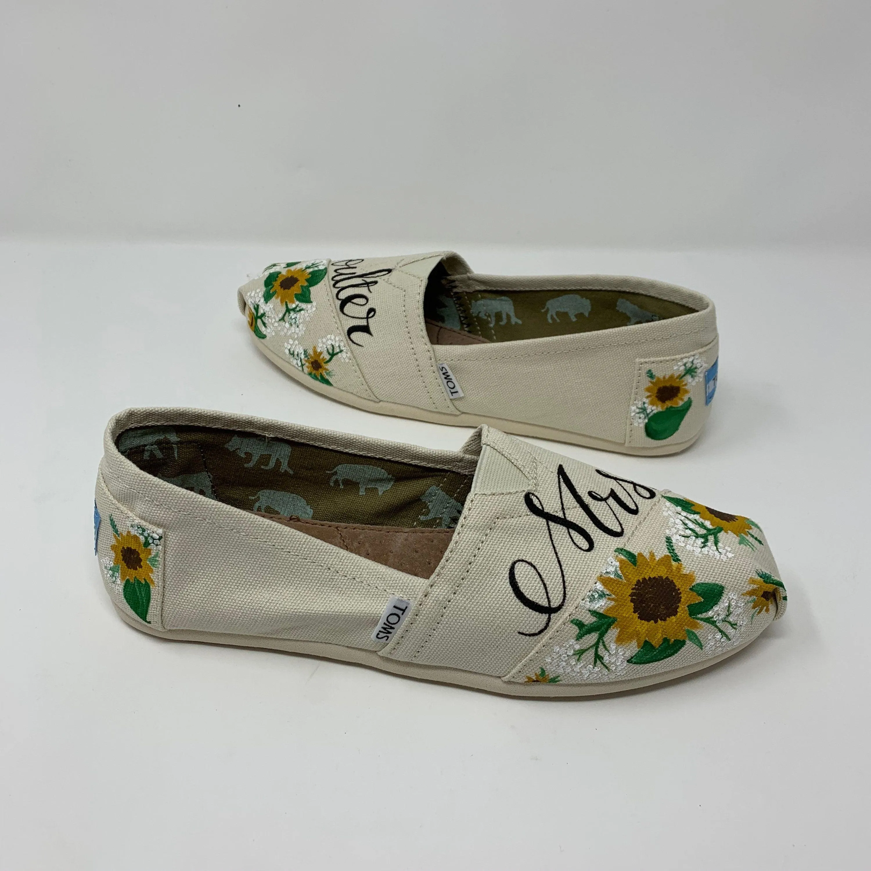 Floral Wedding Shoes