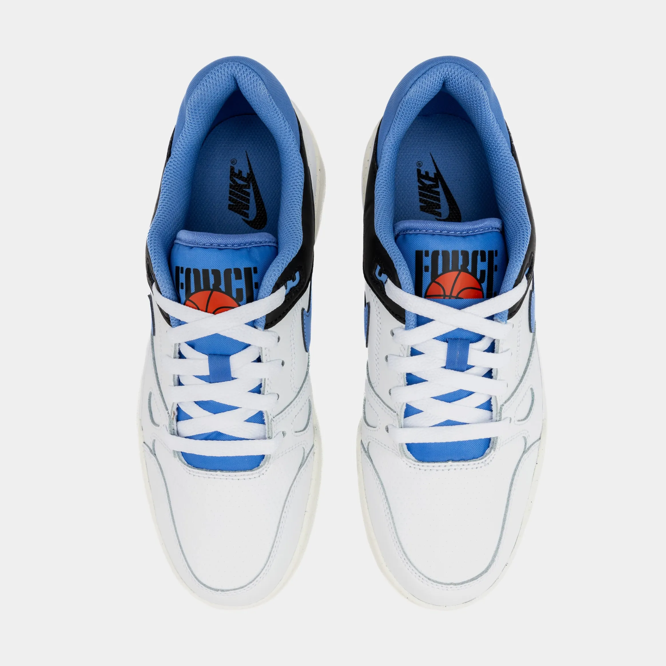 Full Force Low Polar Blue Mens Lifestyle Shoes (White/Polar/Black/Sail)