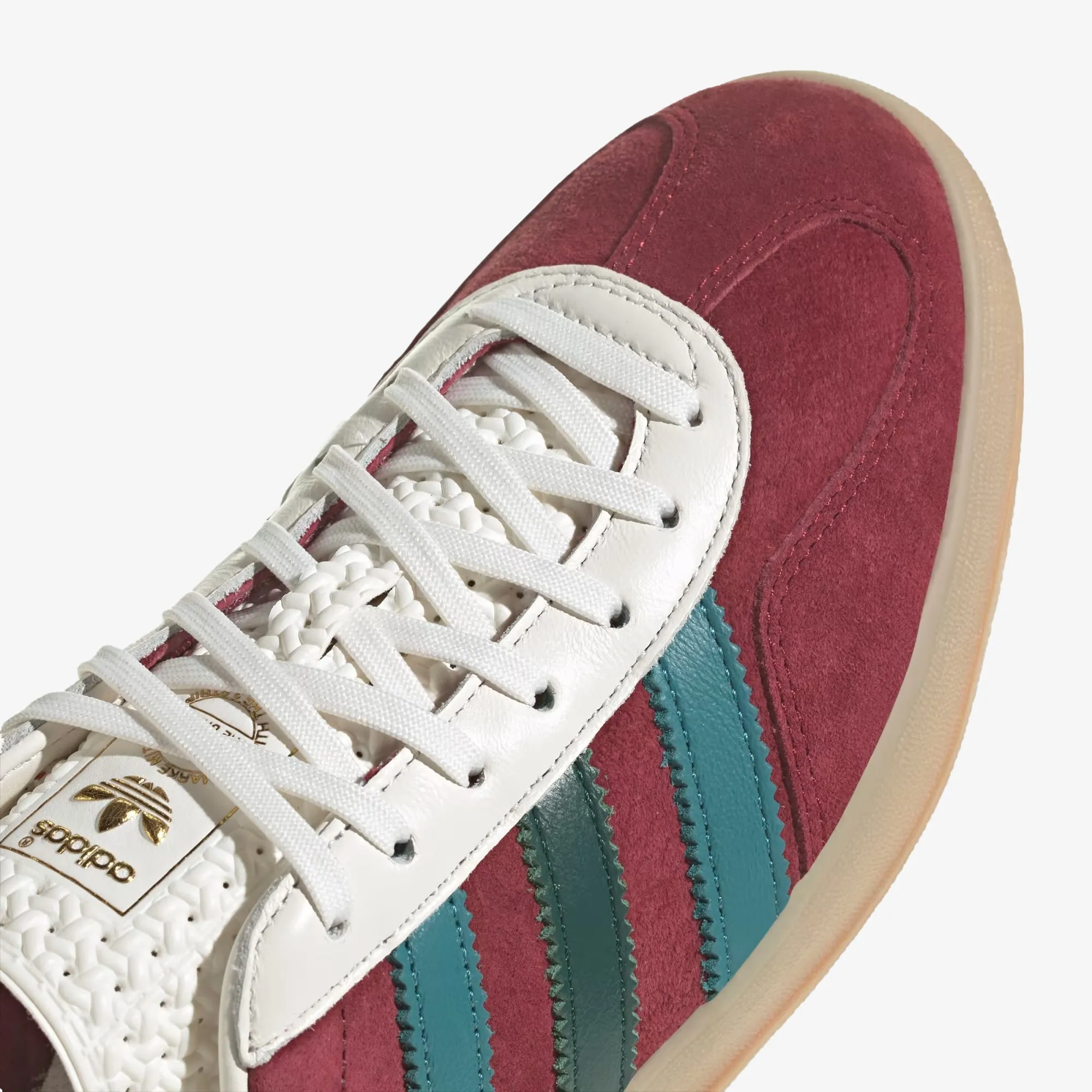 GAZELLE INDOOR 'BURGUNDY/GREEN'