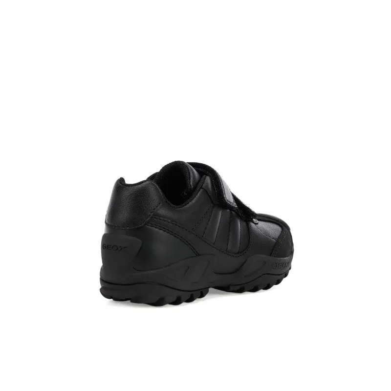 Geox Junior Boys Savage Black Shool Shoes AW24 - J841VB