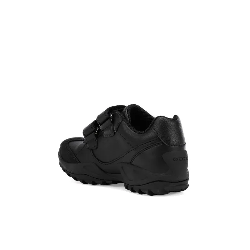 Geox Junior Boys Savage Black Shool Shoes AW24 - J841VB