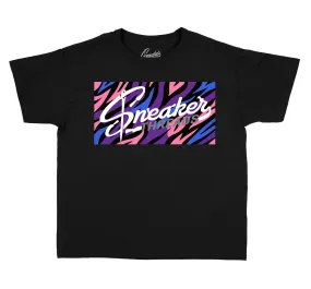 Kids - Gradient Foamposite ST Zebra Box Shirt