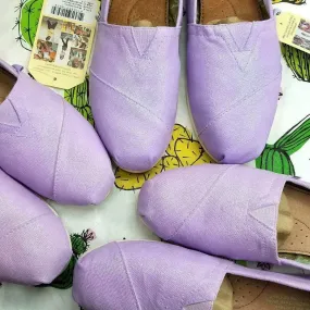 Lavender Glitter Shoes